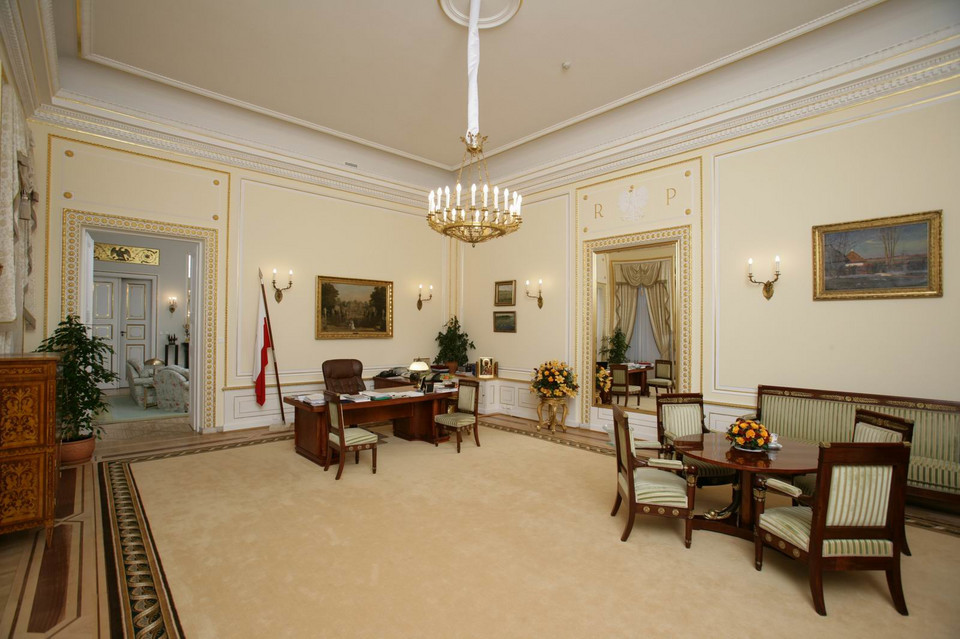 Pałac Prezydencki od środka: Gabinet Prezydenta