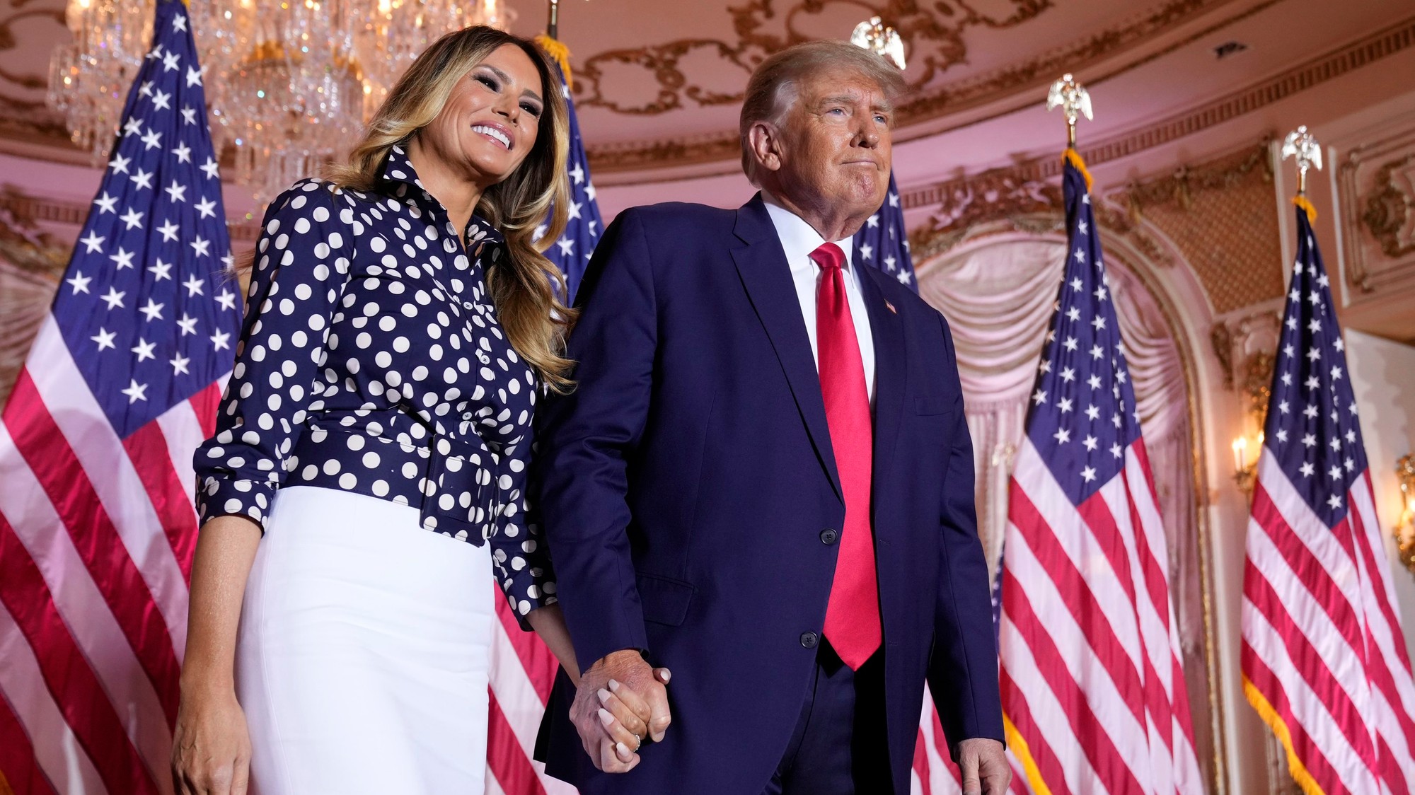 Melania Trump a Donald Trump
