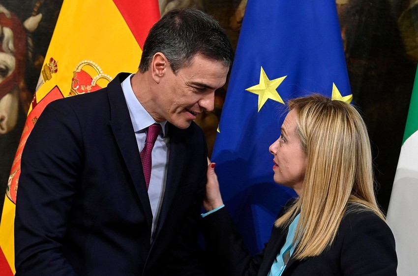 Pedro Sančez i Đorđa Meloni