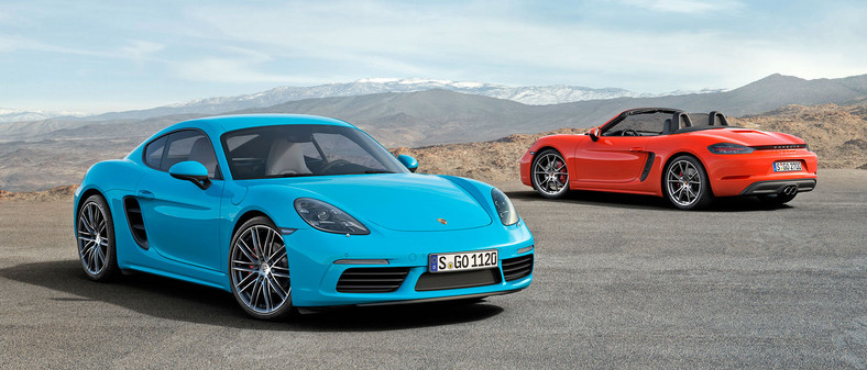 Porsche 718 Cayman i 718 Boxster