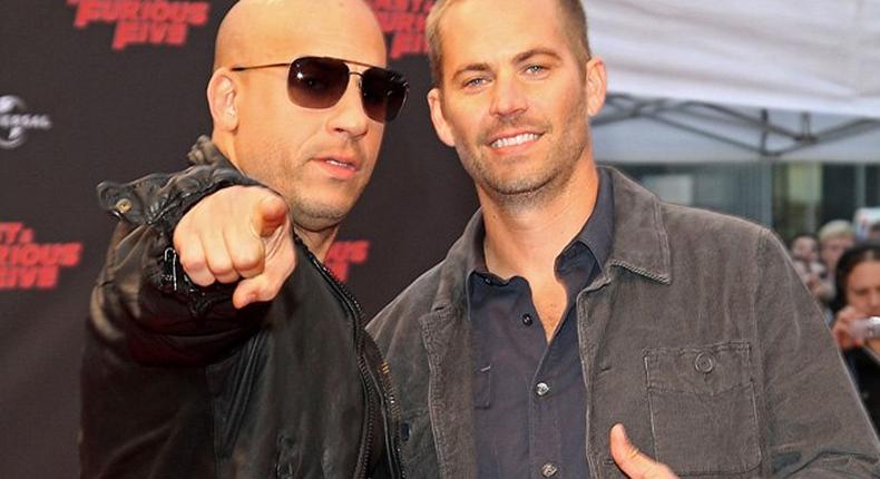 Vin Diesel praises selfless Paul Walker