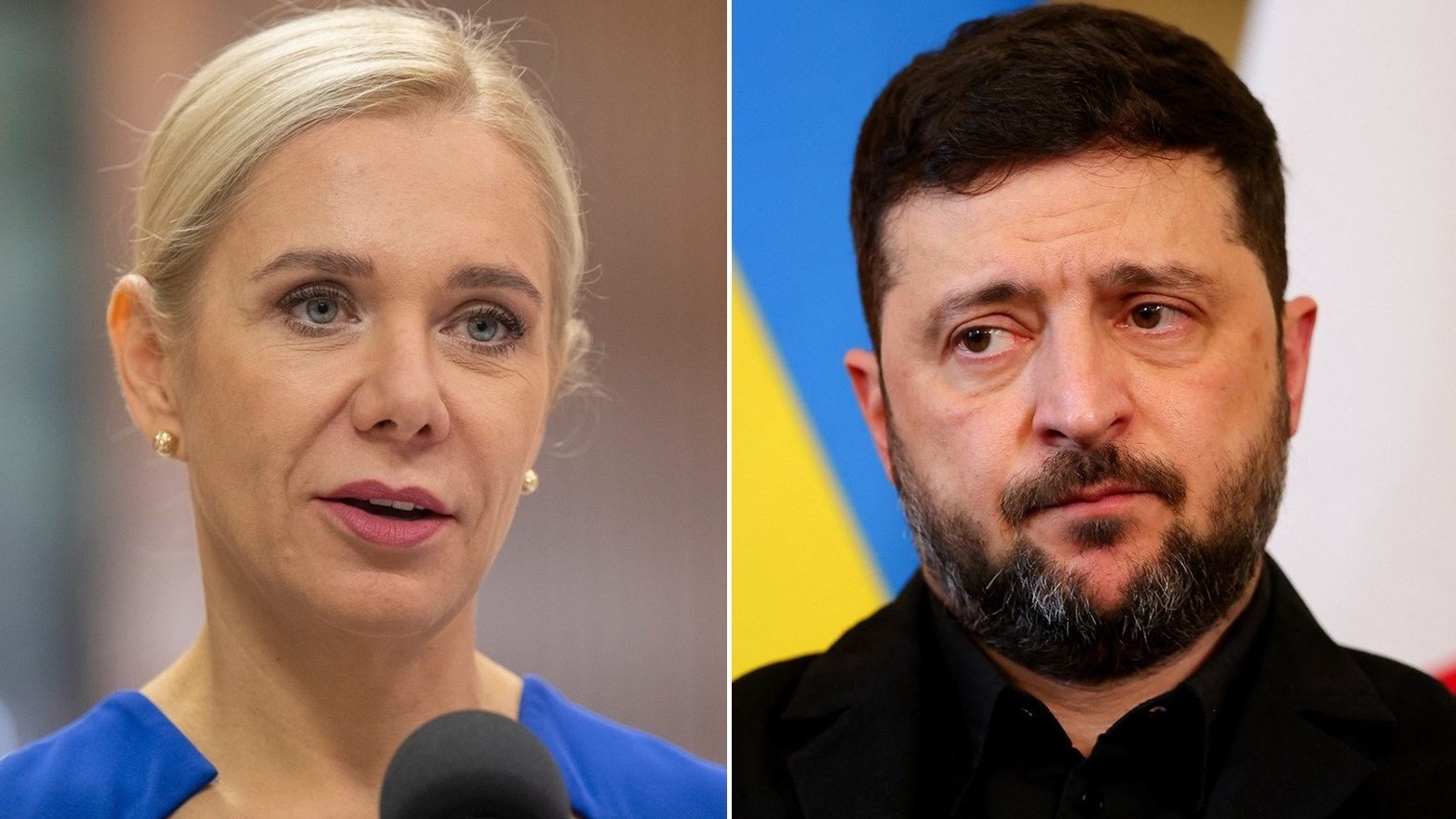Denisa Saková a Volodymyr Zelenskyj.