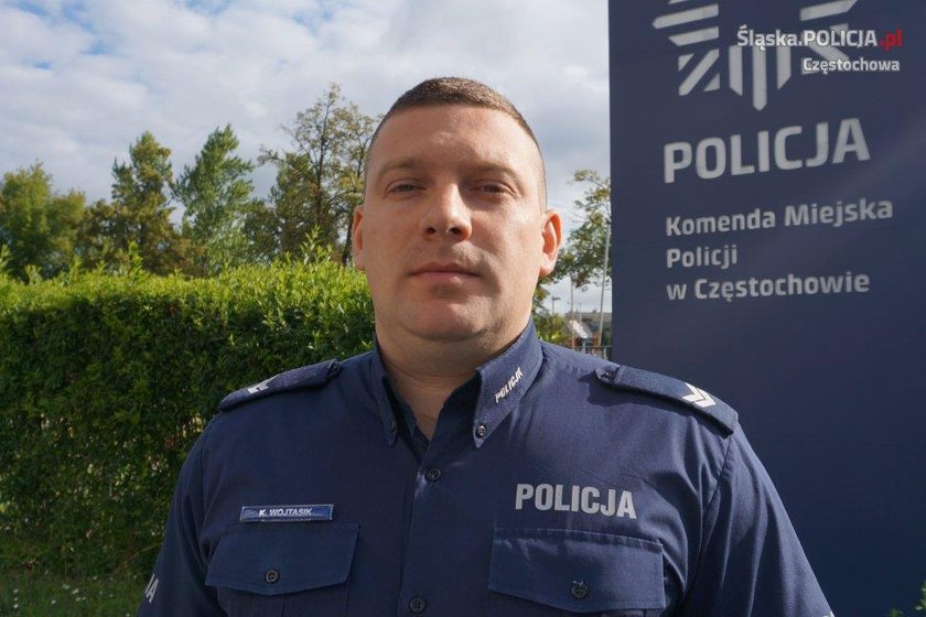 Policjant uratował mu życie. Po chwili nadjechał pociąg