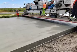 Nowa technologia betonowa na budowie trasy S7