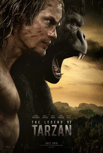 'The Legend of Tarzan' na pierwszym plakacie