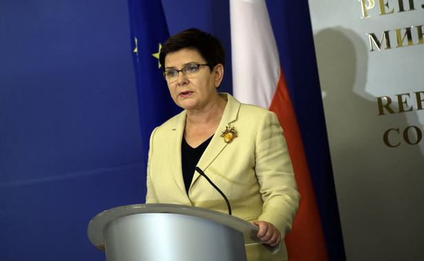 Premier Szydło: Niektóre państwa "starej" UE próbują dzielić Europę