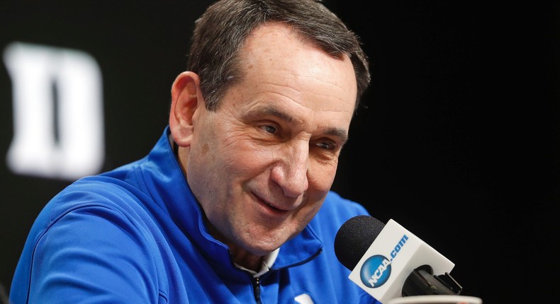 Coach Mike Krzyzewski is retiring after serving as Duke's head men's basketball coach since 1980.