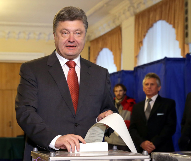 Exit-poll na Ukrainie. Triumfują bloki prezydenta i premiera