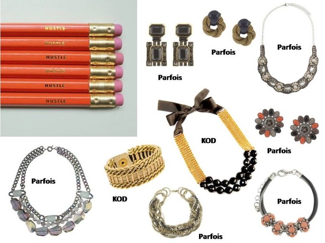 Modne dodatki do stroju biurowego - zima 2014