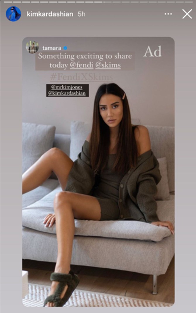 Kim Kardašijan je podelila fotografiju Tamare Kalinić na svom storiju na Instagramu