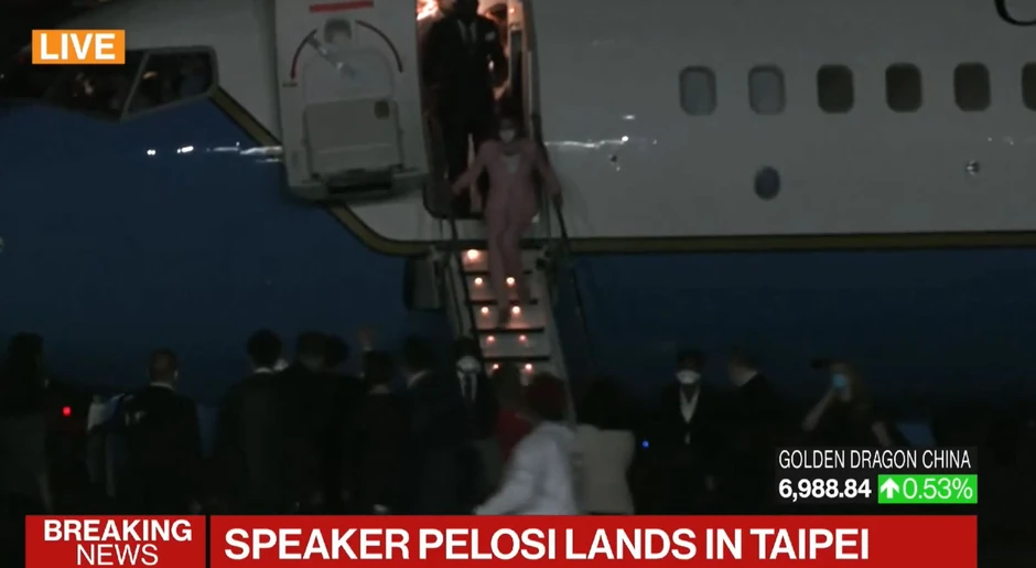 Nensi Pelosi, Tajvan