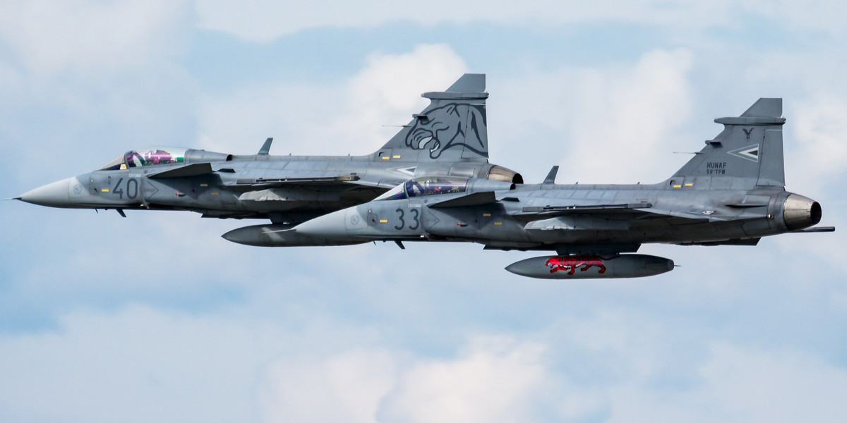 Węgierskie myśliwce Gripen