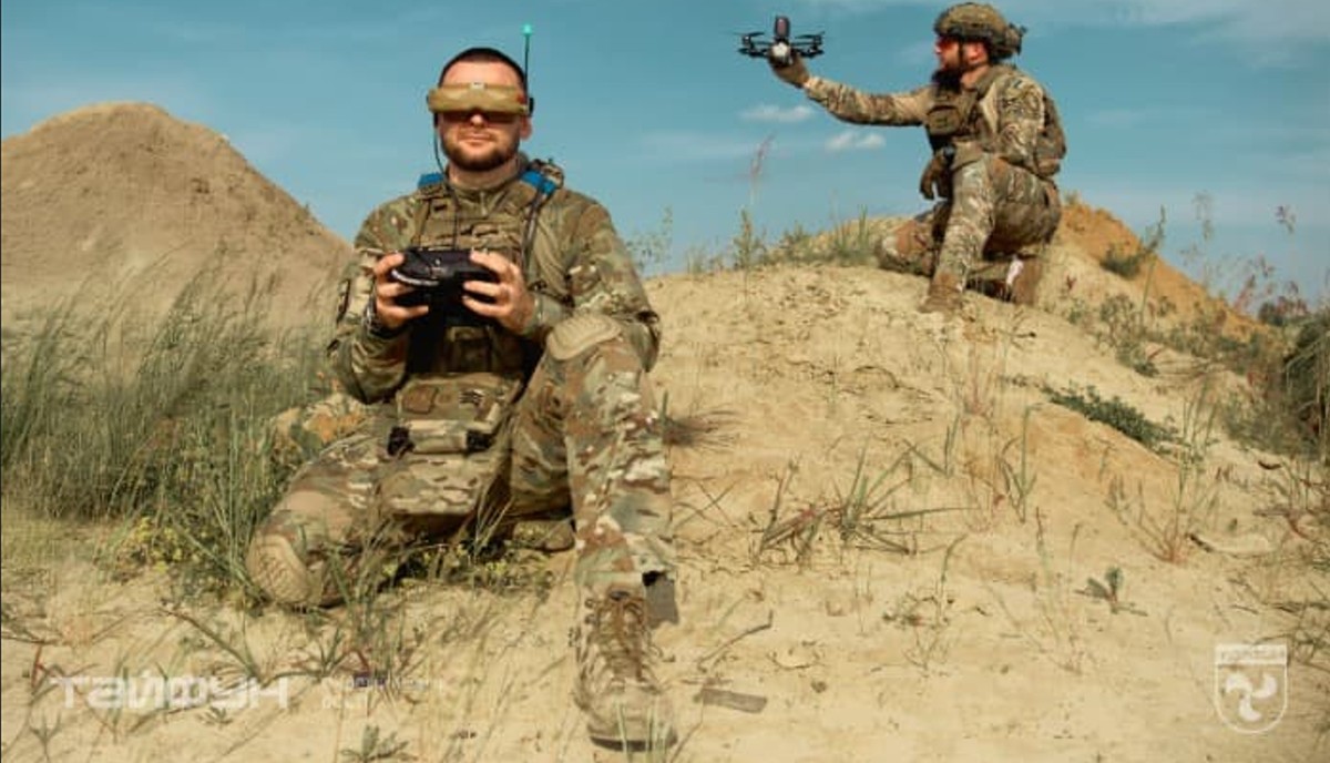 Operatorzy dronów FPV na Ukrainie