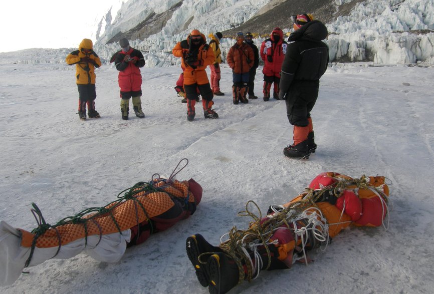 Zwłoki znalezione pod Mount Everest