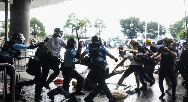 Police have been accused of using unnecessary force in putting down protests that rocked Hong Kong