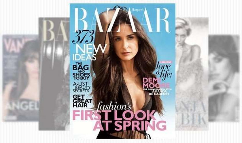 Demi Moore Harper's Bazaar