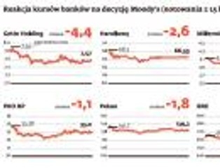 Ratingi polskich banków: spółki obrywają za swoich właścicieli