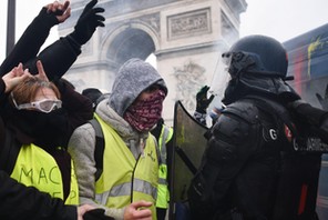 protest żółtych kamizelek we Francji