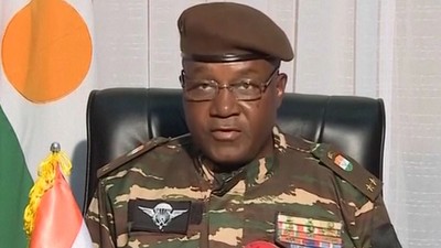 Gen. Abdourahamane Tiani. [Bloomberg]