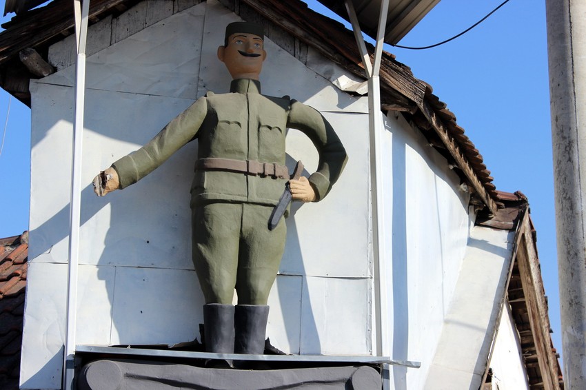 Oštećen spomenik borcu Kolubarske bitke