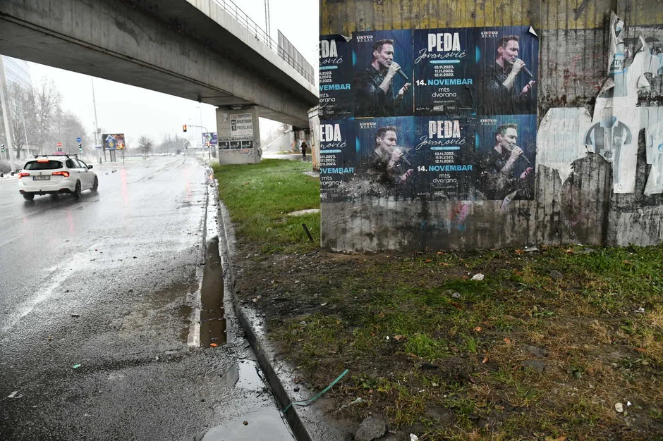 Fotografije sa lica mesta nakon saobraćajne nesreće