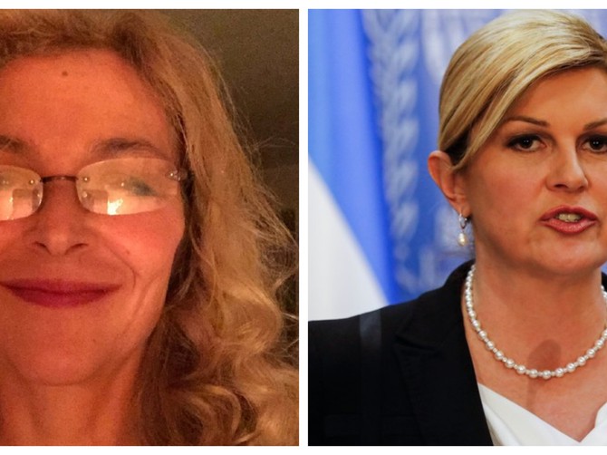 Ljiljana Nikolovska i Kolinda Grabar Kitarović
