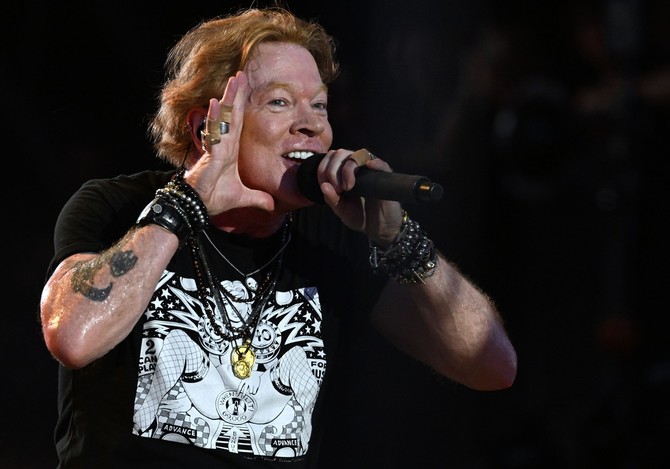 Frontmen "Guns N’ Roses" Aksl Rouz