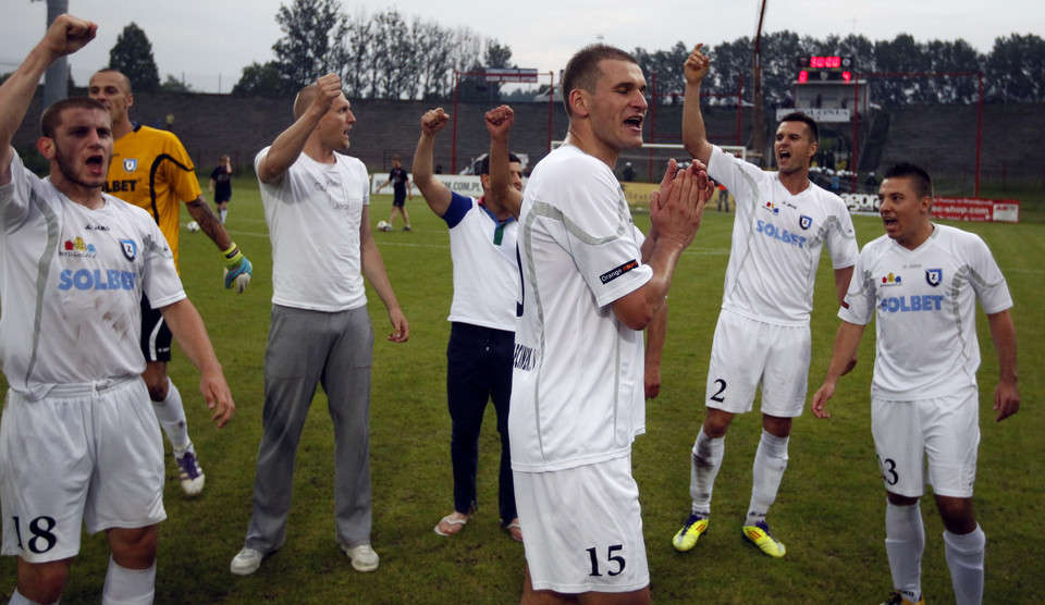 1. LIGA PIŁKARSKA POLONIA BYTOM ZAWISZA BYDGOSZCZ