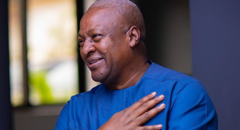 Flagbearer of the NDC, John Dramani Mahama