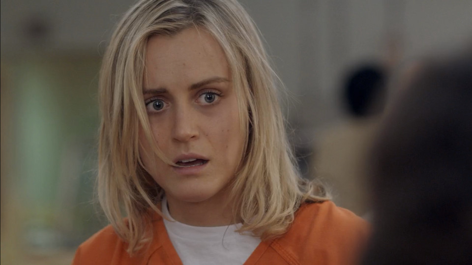 Piper Chapman (Taylor Schilling) z "Orange is the New Black"