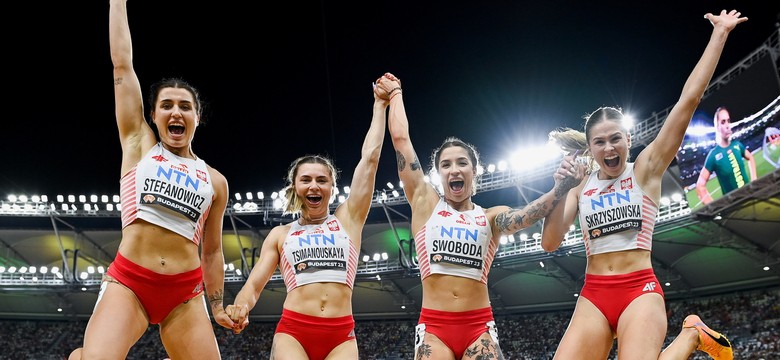 Piąte miejsce Polek w sztafecie 4x100 m, trzecie złoto Noah Lyles