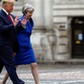 Donald Trump, Theresa May