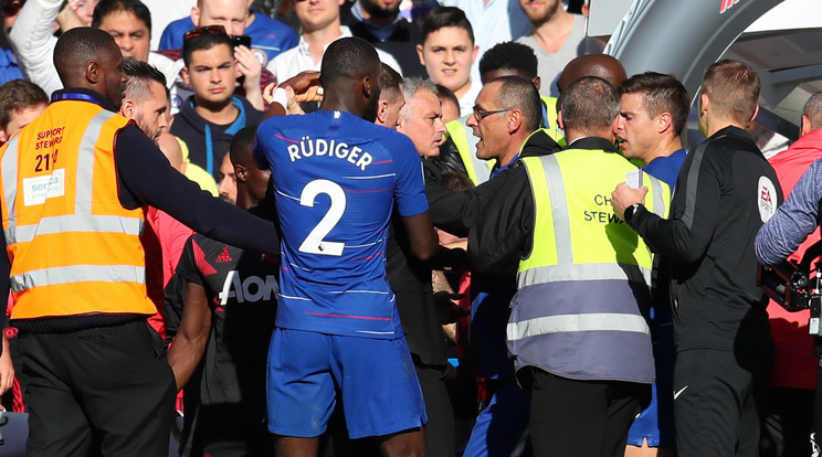 Mourinho meglehetősen zabos volt /Fotó: Getty Images