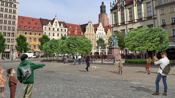 W Rynku w sumie ma pojawić się ponad 100 nowych drzew