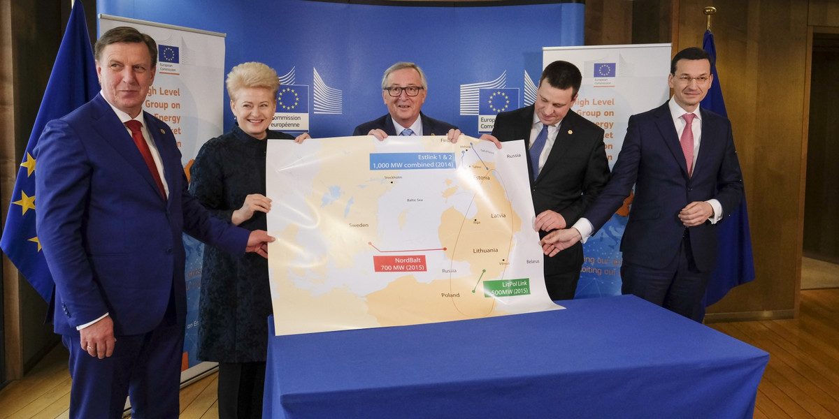 Synchronizacja sieci elektroenergetycznych krajów bałtyckich z UE pozwoli im ograniczyć uzależnienie od dostaw prądu z Rosji