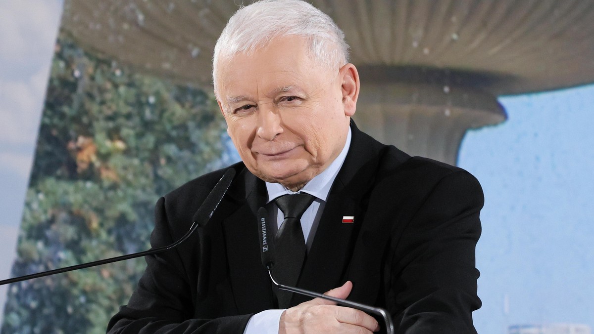 Prezes PiS Jarosław Kaczyński