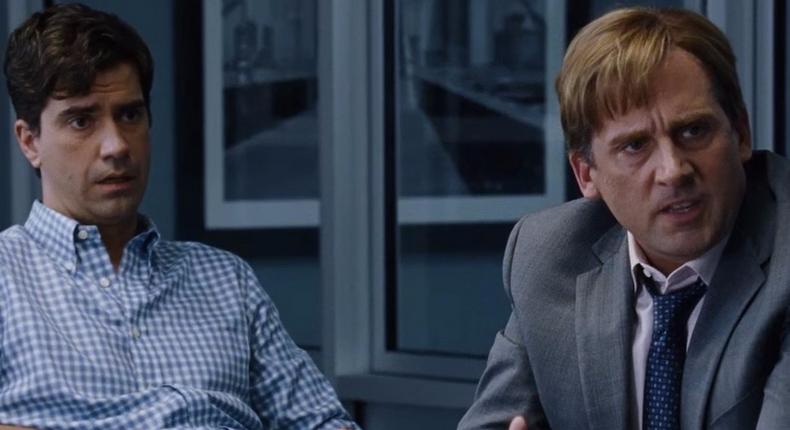 Actor Steve Carell played Steve Eisman in the film adaptation of Michael Lewis' The Big Short.