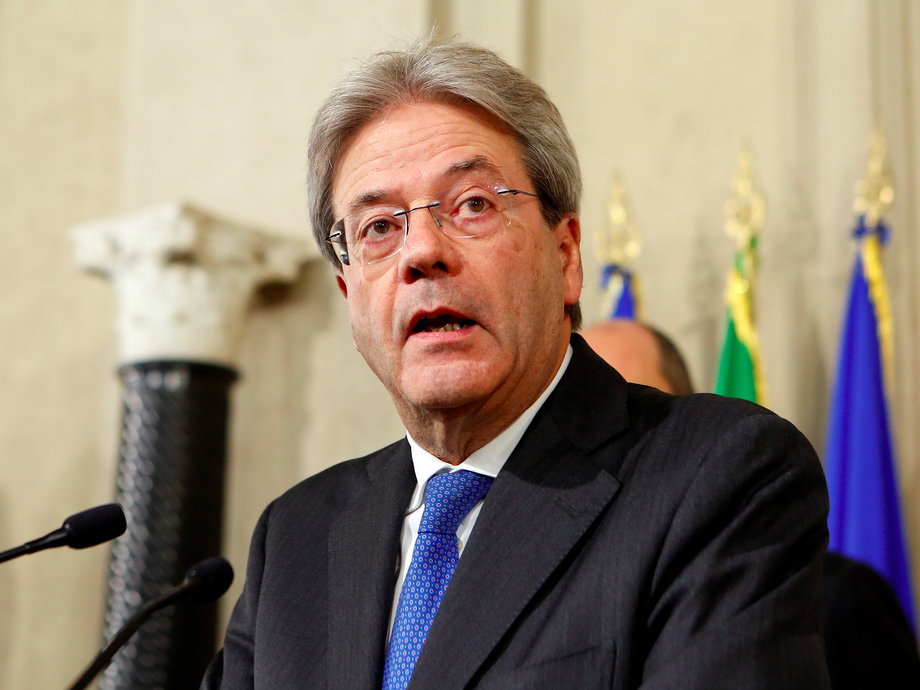 New Italian Prime Minister Paolo Gentiloni