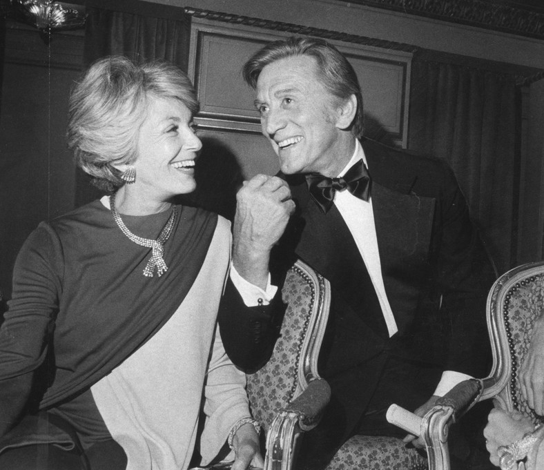 Anne i Kirk Douglas