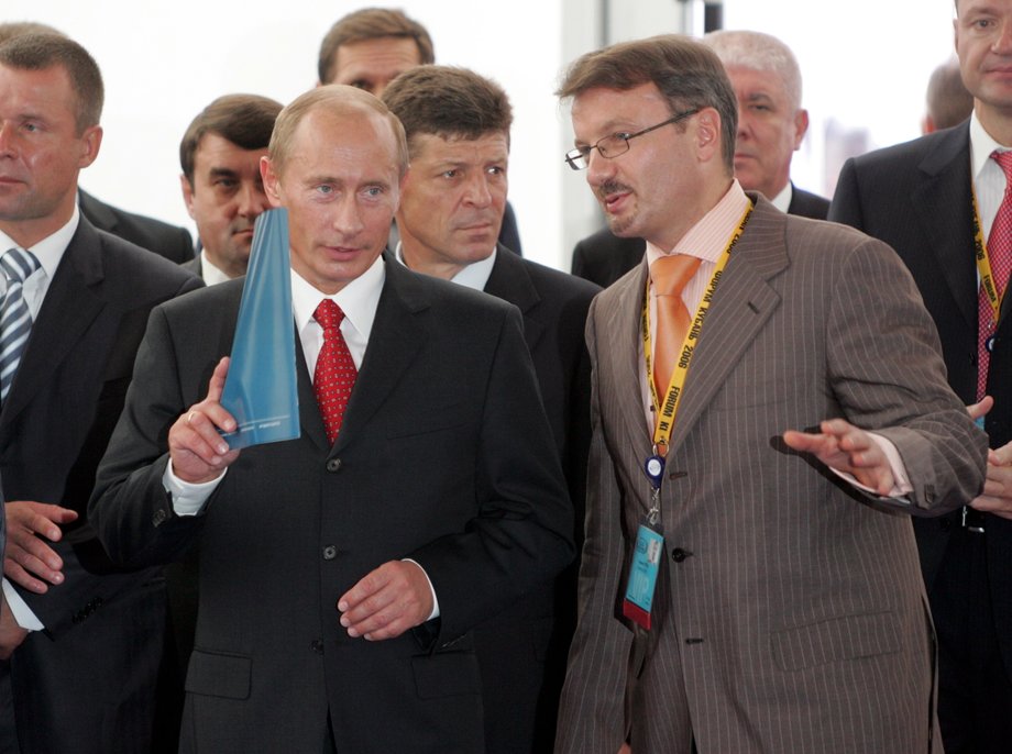 Władimir Putin i German Gref w 2006 r.