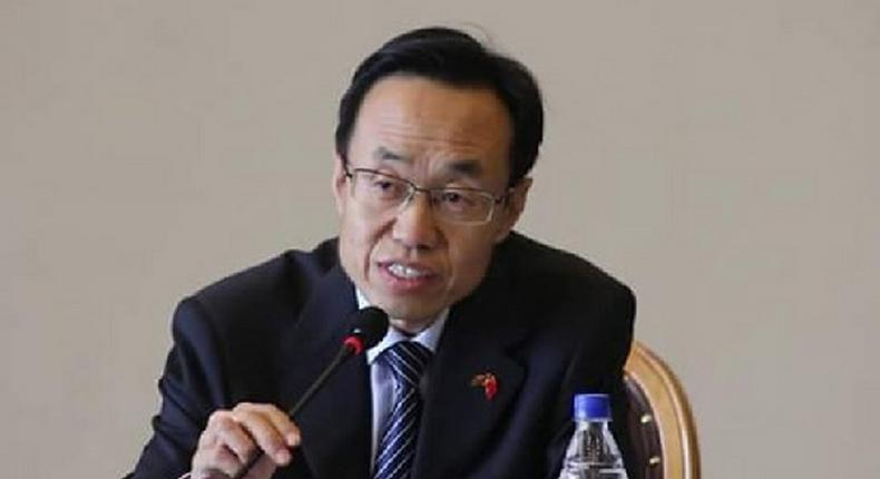 Shi Ting Wang, Chinese Ambassador to Ghana