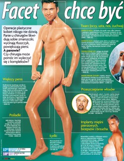 Co powiększają sobie faceci?