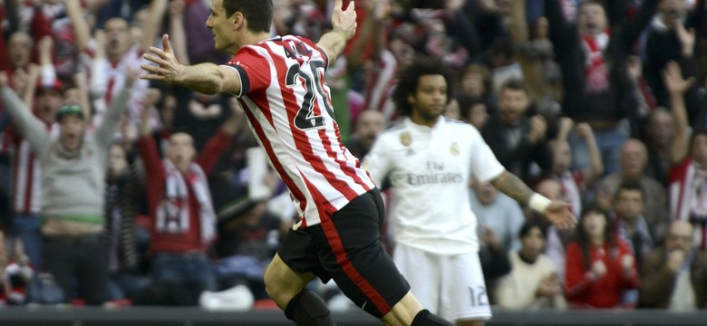Liga hiszpańska: Cudowny gol Aduriza. Athletic wygrał z Realem Madryt. WIDEO