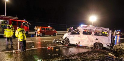 Śmierć w polskim busie. Jechali do domu na święta