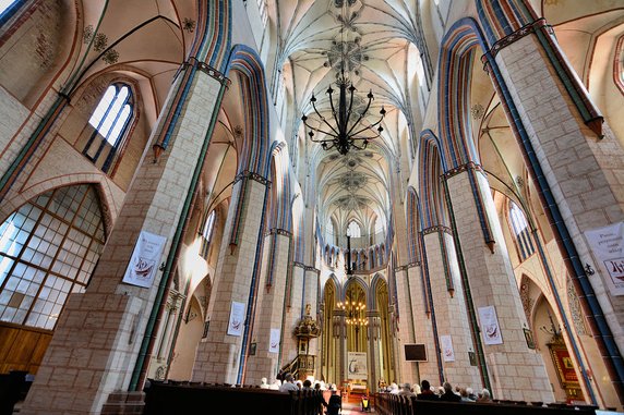 Stargard Szczeciński, kościół Mariacki - wnętrze