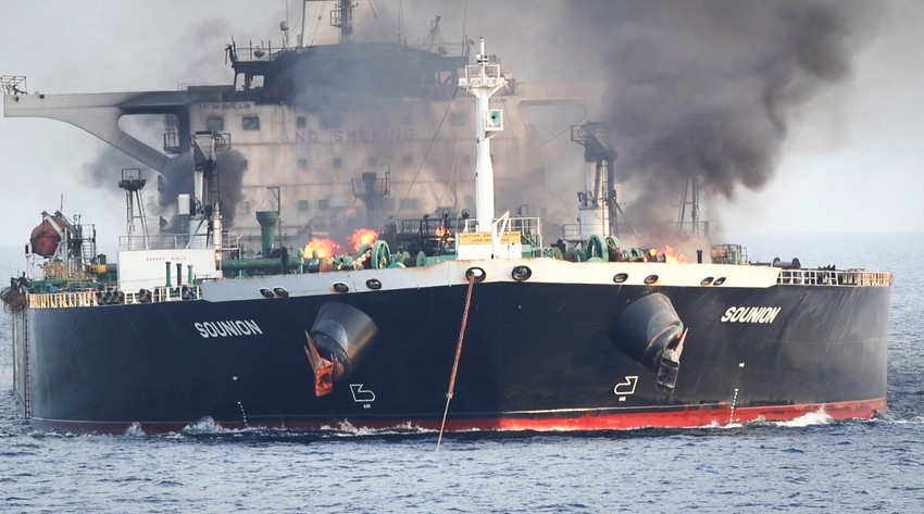 Tanker Jorkšir sudar Britanija Severno more