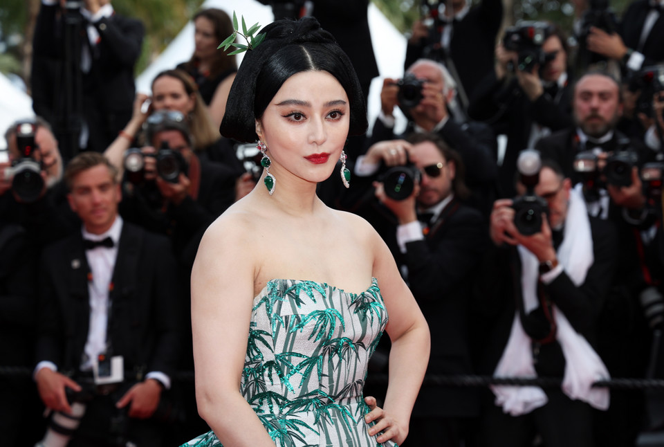 Fan Bingbing na ceremonii otwarcia Festiwalu Filmowego w Cannes