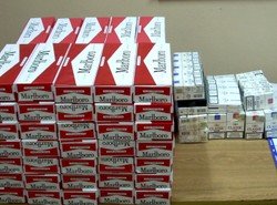 Tysiące paczek papierosów bez akcyzy