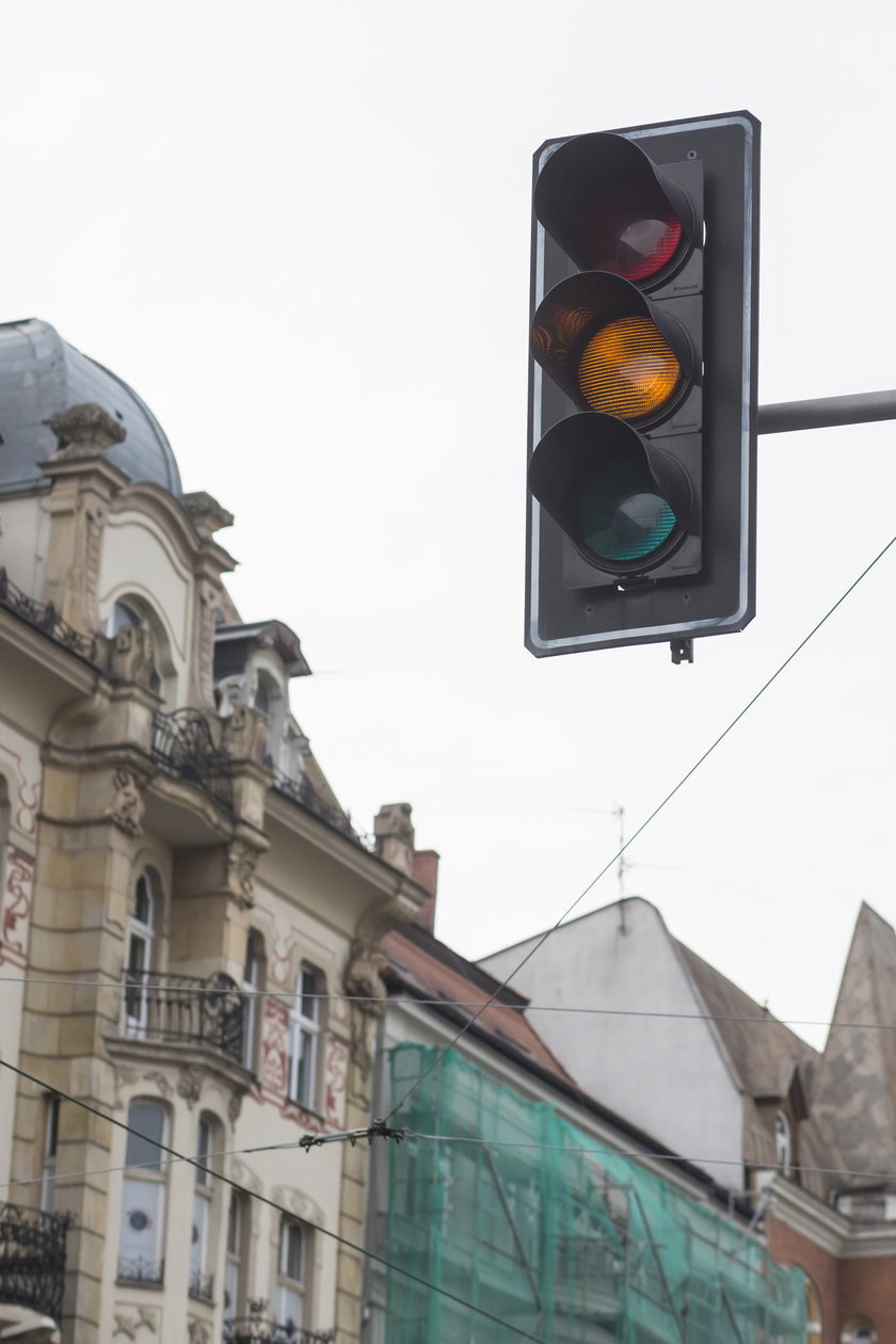 Sygnalizator świetlny drogowy