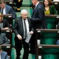 Prezes PiS Jarosław Kaczyński w sejmie na sali obrad